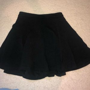 Black flowy skirt